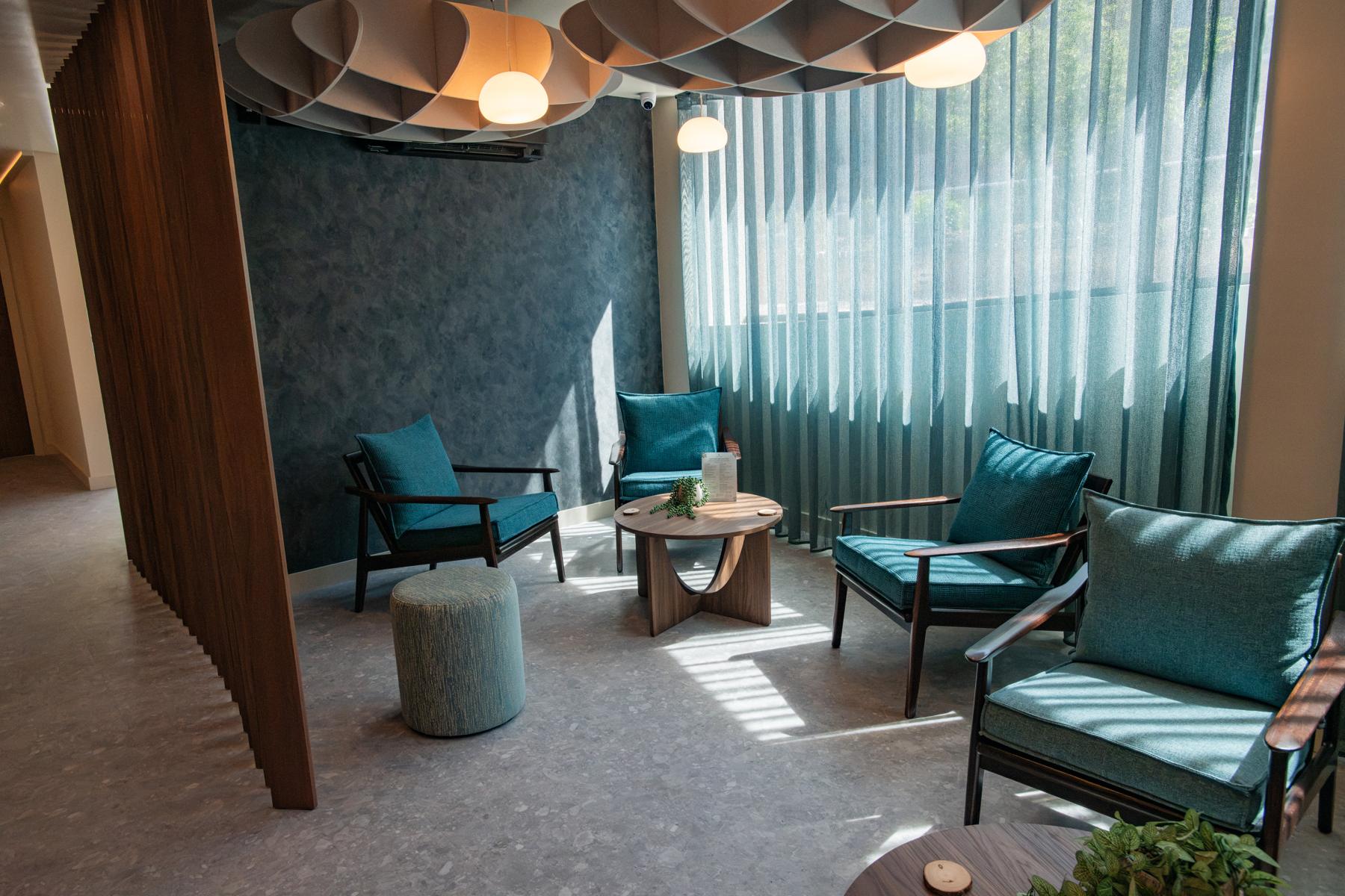 Spa relaxation lounge